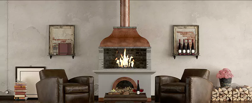 Thelin Hearth Products Providence Pellet Insert Fireplace Installation in Dodge City, KS