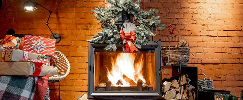 Travis Industries Linear Gas Fireplace Installation in Dodge City, Kansas