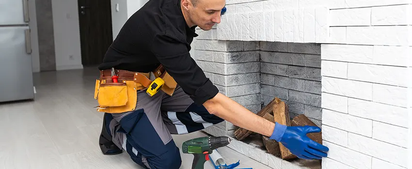 Fireplace Damaged Damper Frame Repair Services in Dodge City, Kansas