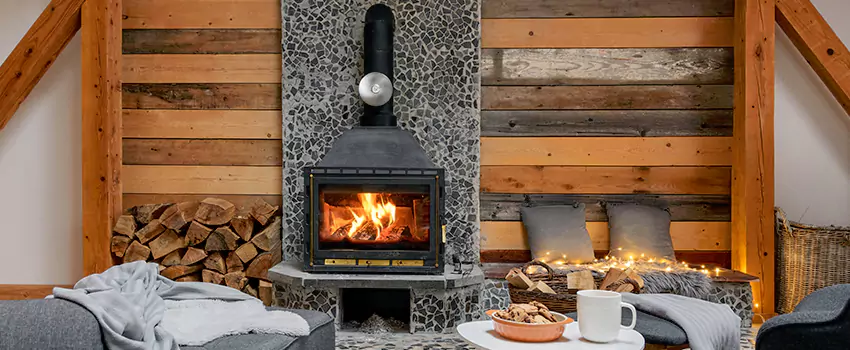 Thelin Hearth Products Direct Vent Gas Stove Fireplace Inspection in Dodge City, Kansas